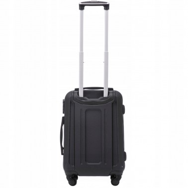 Walizka WINGS twarda kabinowa ABS KST01 S BLACK 38 l