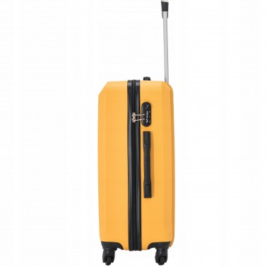 Walizka WINGS twarda kabinowa ABS KST01 S BLACK 38 l