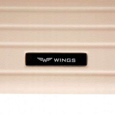 Walizka WINGS twarda średnia ABS BNT01 M DIRTY WHITE 63 l