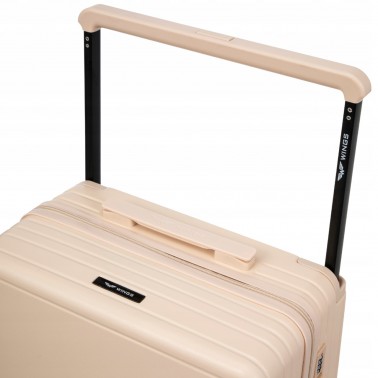 Walizka WINGS twarda średnia ABS BNT01 M DIRTY WHITE 63 l