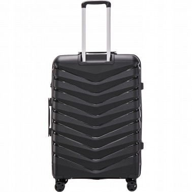 Walizka WINGS twarda duża polipropylen PHX01 L BLACK 97 l