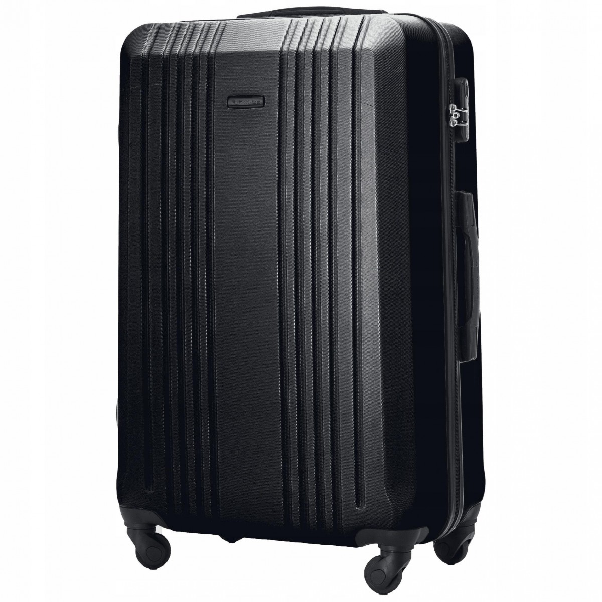 Walizka WINGS twarda duża ABS KST01 L DARK GREY 97 l