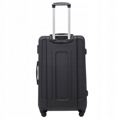 Walizka WINGS twarda duża ABS KST01 L BLACK 97 l