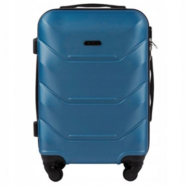 Walizka WINGS kabinowa 149 S TITAN BLUE 38 l ABS