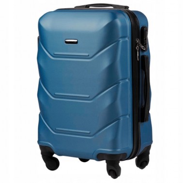 Walizka WINGS kabinowa 149 S TITAN BLUE 38 l ABS