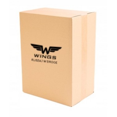 Walizka wings twarda kabinowa mała ABS K310 XS M.BLUE 28 l