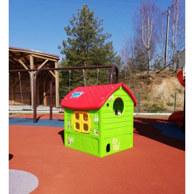 Domek ogrodowy dla dzieci 5075 ZIELONY