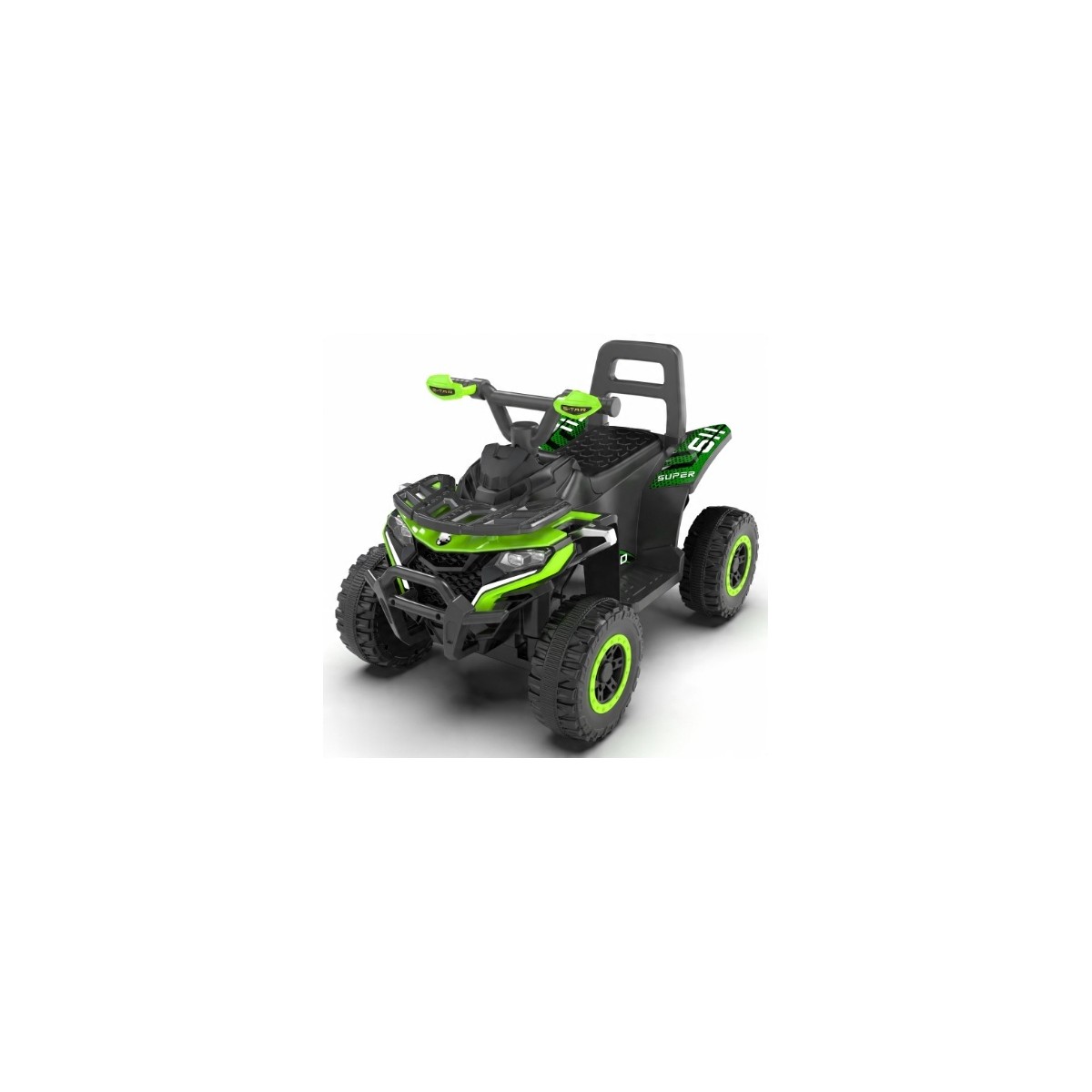 Quad 912 Elektryczny na akumulator mini dla dzieci + MP3 światła zielony