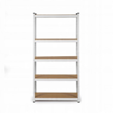 Regał magazynowy metalowy 180 x 90 x 40 cm max 260 kg na półkę