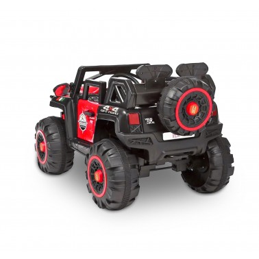 AUTO BUGGY PERFOMANCE RED NA AKUMULATOR, MOCNY, BEZPIECZNY CZERWONY