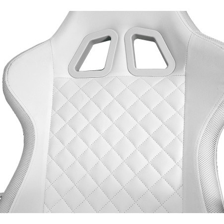 Fotel gamingowy, obrotowy, do biura, salonu SPARTA BIAŁY