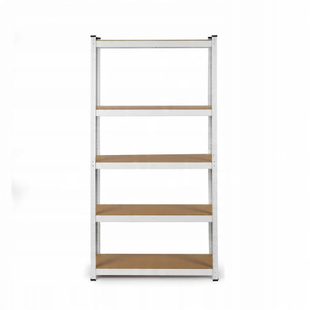 Regał magazynowy metalowy 180 x 90 x 40 cm max 260 kg na półkę