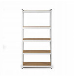 Regał magazynowy metalowy 180 x 90 x 40 cm max 260 kg na półkę
