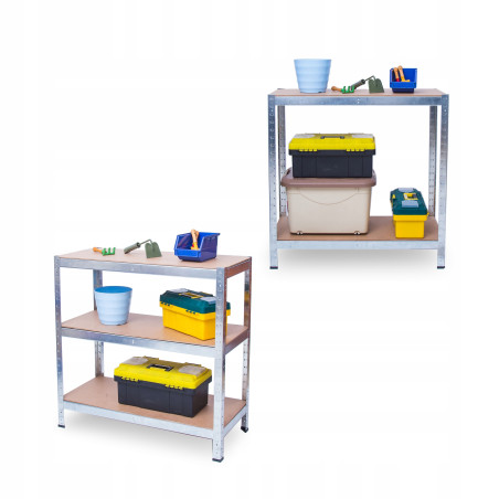 REGAŁ MAGAZYNOWY 220x90x40 METALOWY 6 półek 900kg