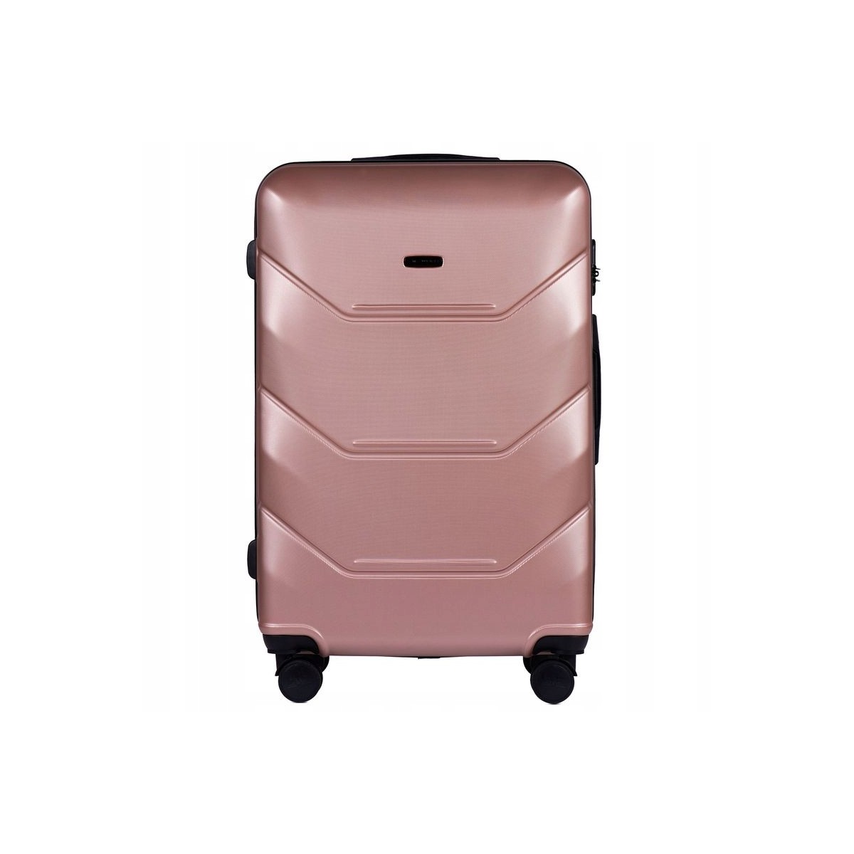Walizka twarda duża Wings ABS 149 L ROSE GOLD