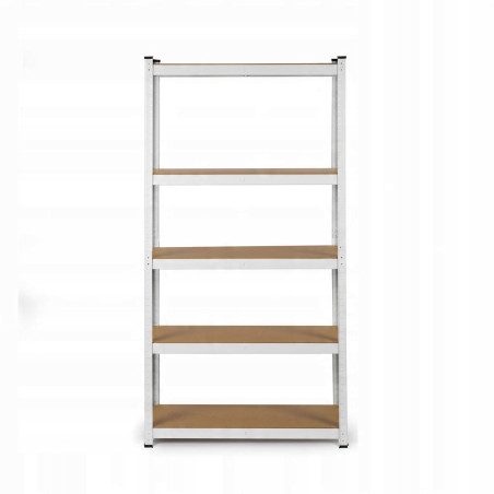 Regał magazynowy metalowy 180 x 90 x 40 cm max 260 kg na półkę