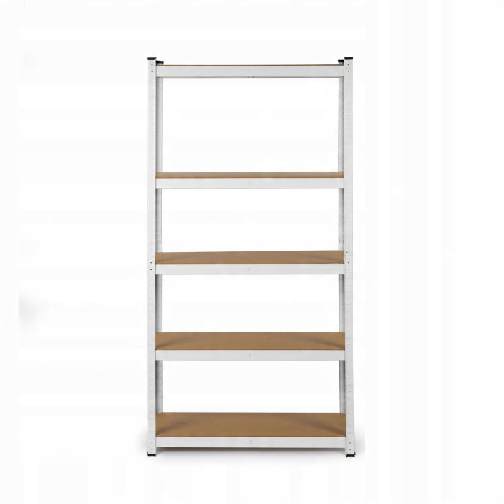 Regał magazynowy metalowy 180 x 90 x 40 cm max 260 kg na półkę