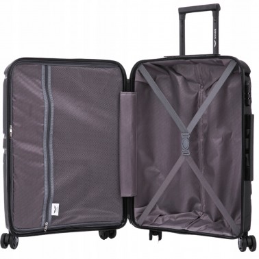 Walizka WINGS średnia WINGS PHX02 M BLUE
