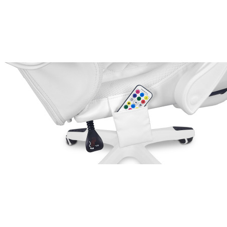 Fotel gamingowy, obrotowy, do biura, salonu SPARTA BIAŁY