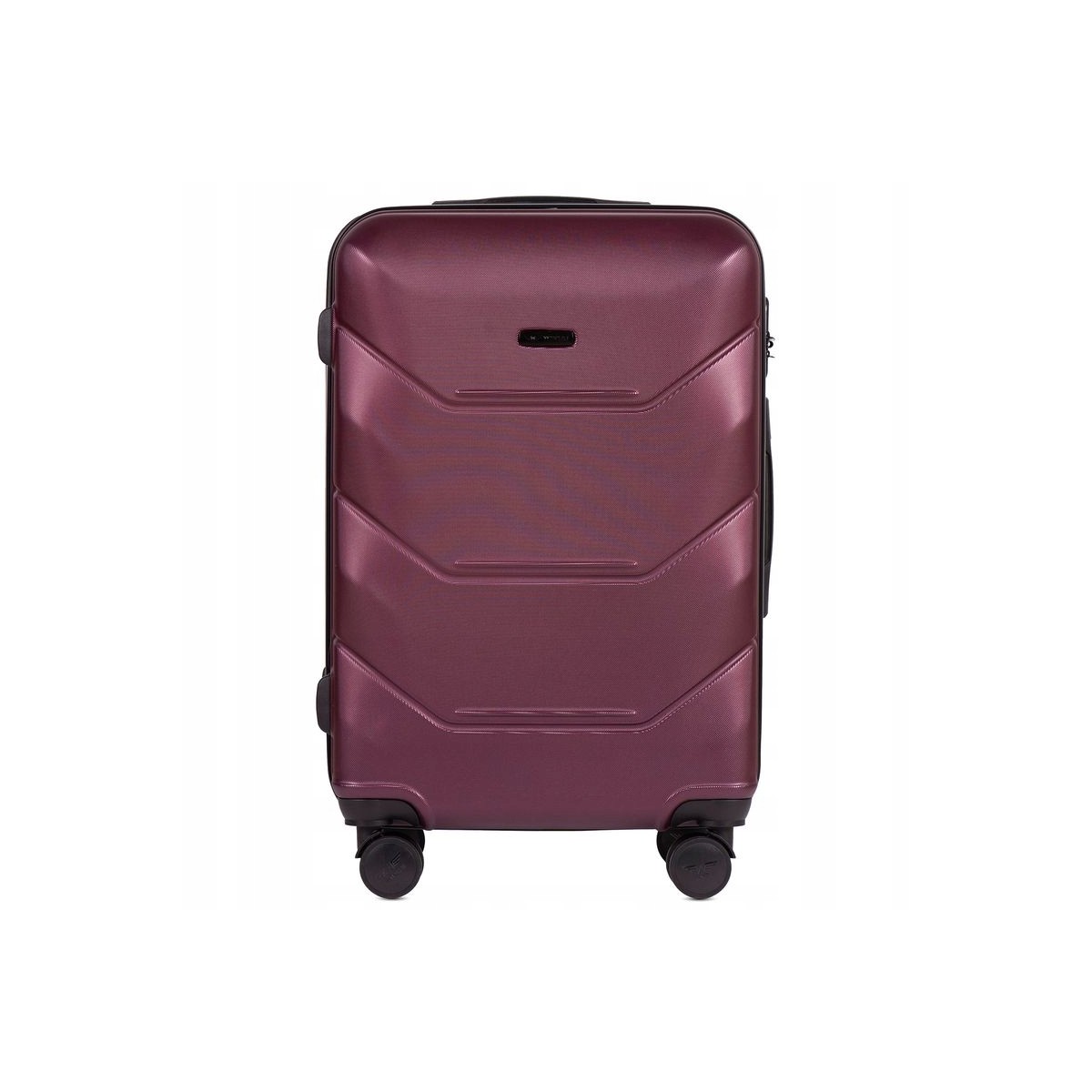 WALIZKA ŚREDNIA POJEMNA Z POSZERZENIEM WINGS ABS 149 63 l BURGUNDY
