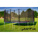 MATA DO TRAMPOLINY JUST FUN 16FT 108 SPRĘŻYN