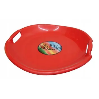 Ślizg na śnieg TORNADO czerwony