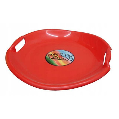 Ślizg na śnieg TORNADO czerwony
