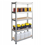 Regał metalowy magazynowy 180 x 90 x 40 cm Humberg HR-812