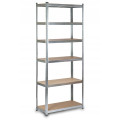 Regał metalowy magazynowy 222 x 90 x 40 cm Humberg HR-814 mocny