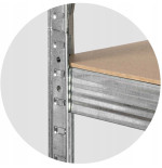 Regał metalowy magazynowy 180 x 90 x 40 cm Humberg HR-812