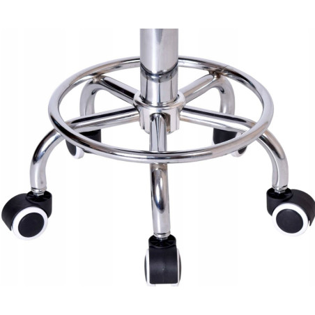 Fotel, krzesło, SOLO obrotowy na kółkach do zakładu kosmetycznego do warsztatu