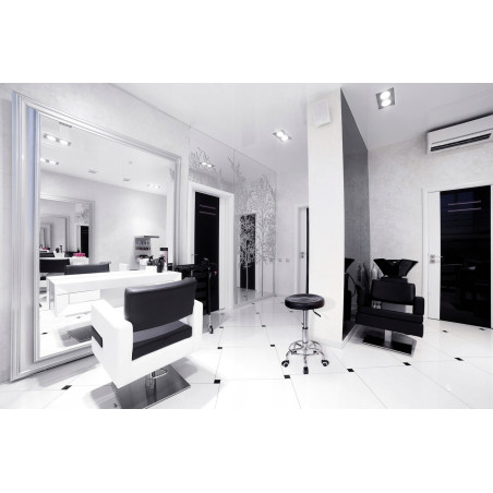 Fotel, krzesło, SOLO obrotowy na kółkach do zakładu kosmetycznego do warsztatu