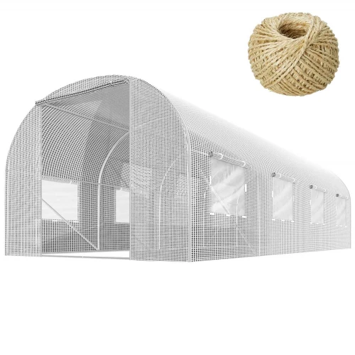 Tunel foliowy 10 m² 250 x 400 cm biały
