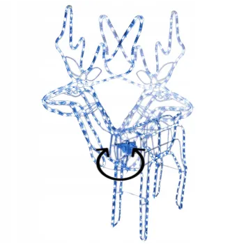 Figura świetlna Gotel renifer 201 - 300 lampki