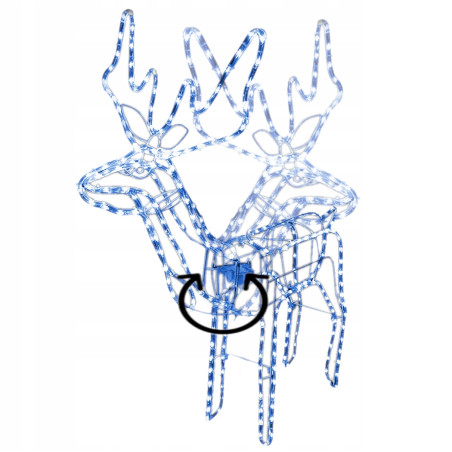 Figura świetlna Gotel renifer 201 - 300 lampki