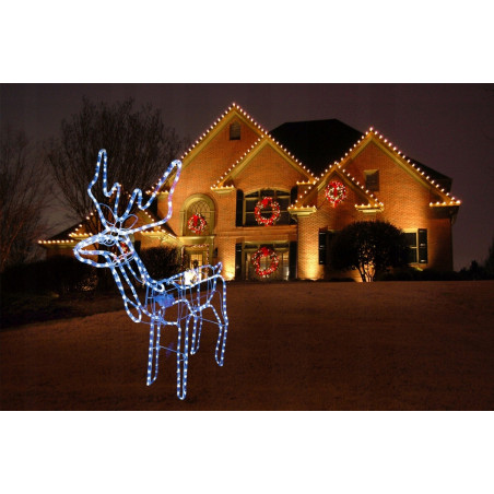 Figura świetlna Gotel renifer 201 - 300 lampki