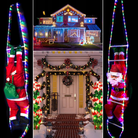 Figura świetlna Gotel mikołaj 51 - 100 lampek