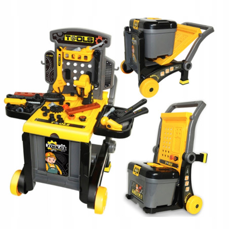 ZESTAW WARSZTAT MAŁY MECHANIK NARZĘDZIA