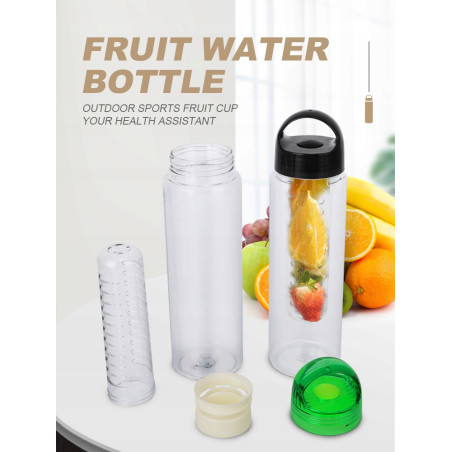 BUTELKA na WODĘ z wkładem na OWOCE LÓD DUŻA BIDON