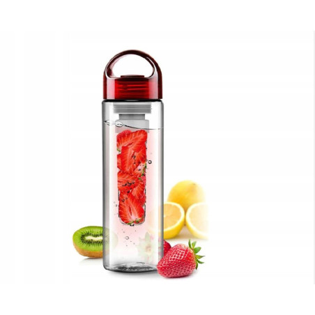 BUTELKA na WODĘ z wkładem na OWOCE LÓD DUŻA BIDON