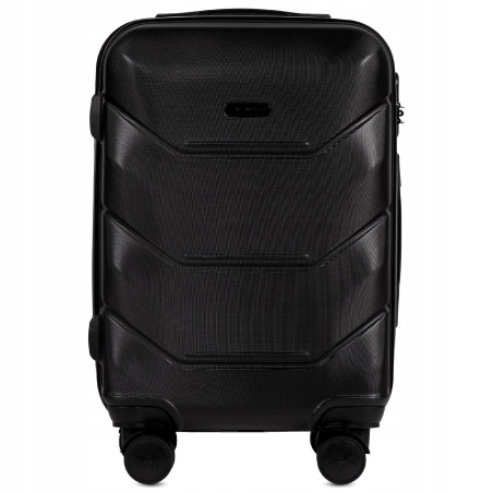 Walizka WINGS duża 78 cm x 49 cm x 29 cm 97 l ABS czarna