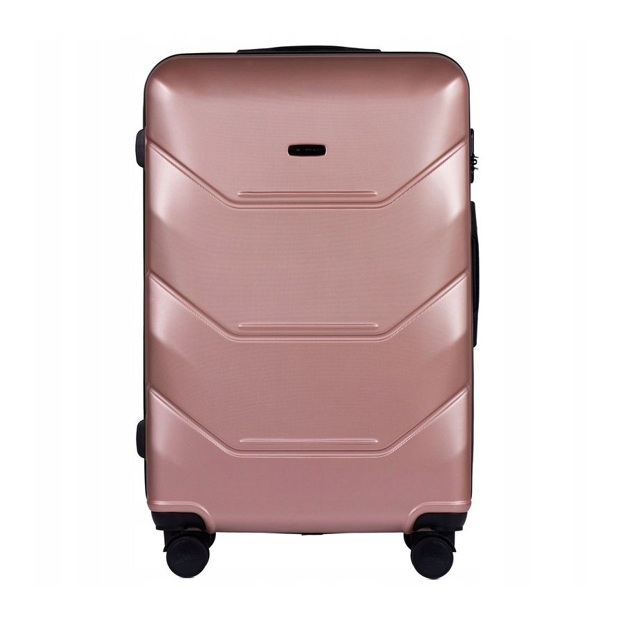 Walizka twarda duża Wings ABS 149 L ROSE GOLD Walizka twarda duża Wings ABS 149 L ROSE GOLD
