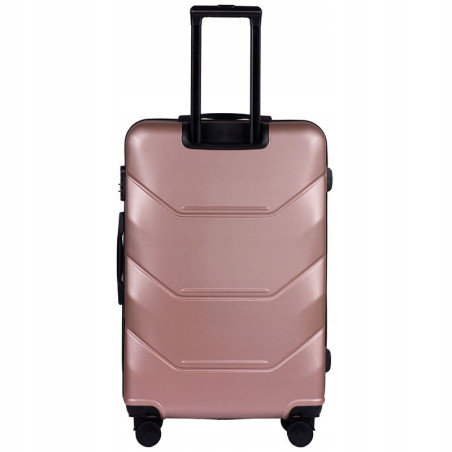 Walizka twarda duża Wings ABS 149 L ROSE GOLD