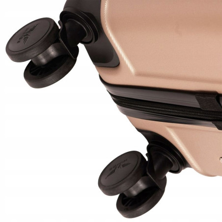 Walizka twarda duża Wings ABS 149 L ROSE GOLD