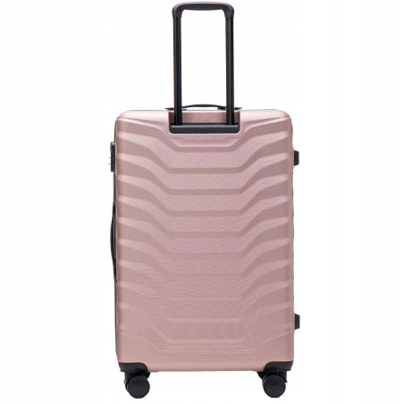 Walizka WINGS twarda duża ABS PEA01-L-R.GOLD 97 l