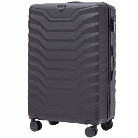 Walizka twarda duża ABS PEA01-L-BLACK 97 l