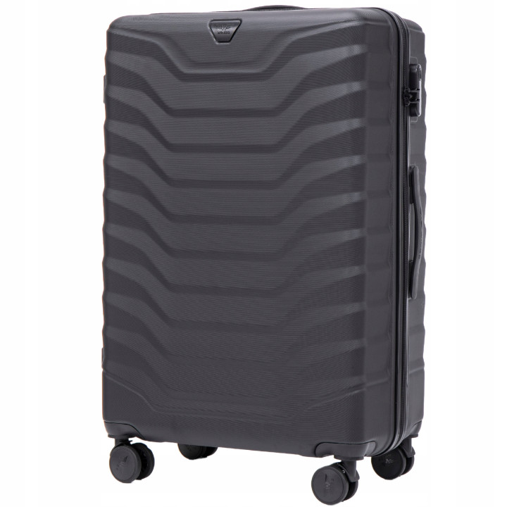 Walizka twarda duża ABS PEA01-L-BLACK 97 l