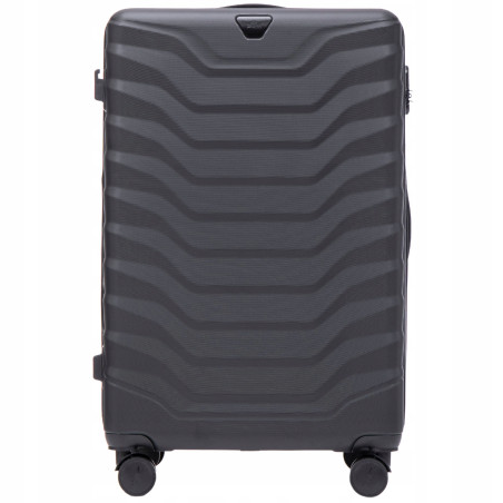 Walizka twarda duża ABS PEA01-L-BLACK 97 l
