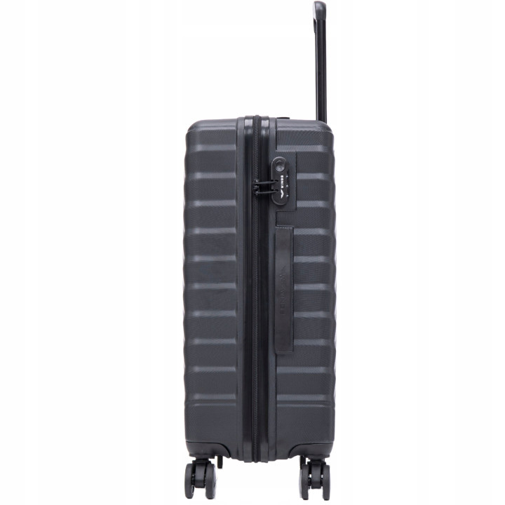 Walizka twarda duża ABS PEA01-L-BLACK 97 l