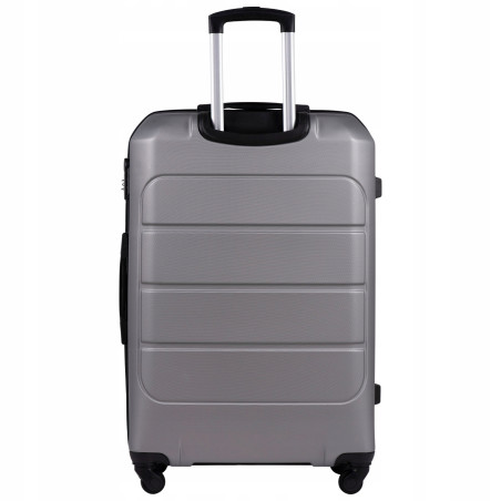 Wings Walizka twarda duża ABS GAN01-L-T.GREY 97L
